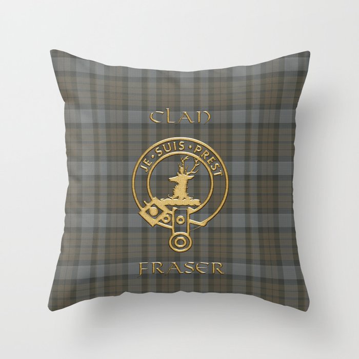 JE SUIS PREST SYMBOL Throw Pillow