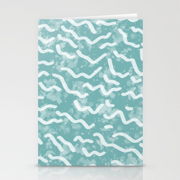 Low Tide | Turquoise Stationery Cards