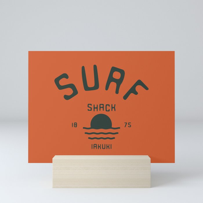 Surf Shack Mini Art Print