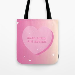 Villain Valentine Pink Tote Bag