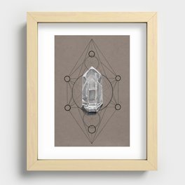 Sacred Geometry  Recessed Framed Print