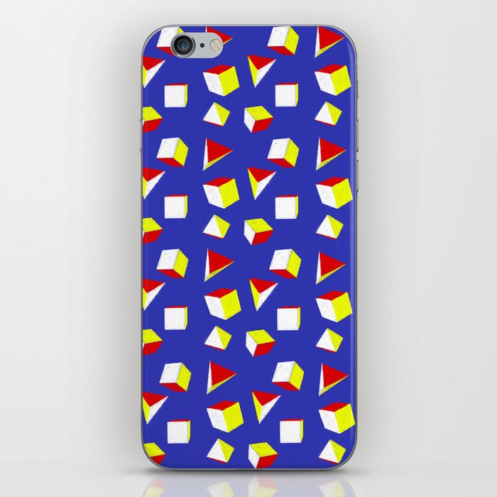 Cubes and Pyramids iPhone Skin