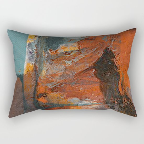La Mujer y la Tierra Rectangular Pillow