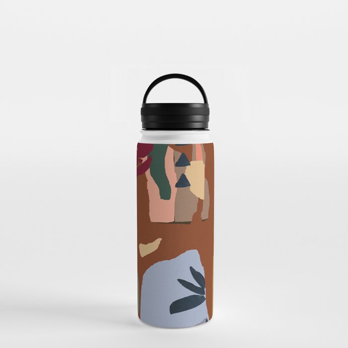 Contemporary abstract Water Bottle