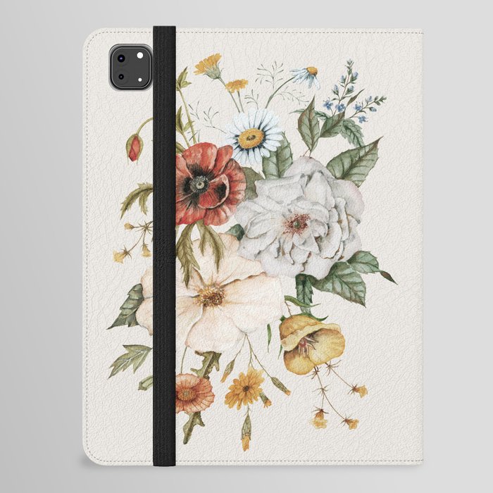 Wildflower Bouquet iPad Folio Case