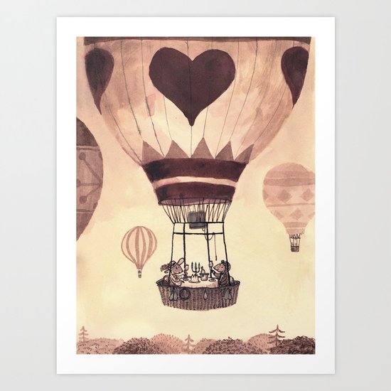 Valentine Art Print