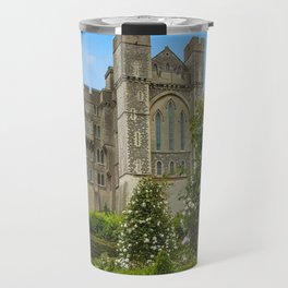 Great Britain Photography - Beautiful Garden Outside The Arundel Castle Travel Mug