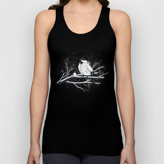 North For The Winter (Gray). Unisex Tank Top