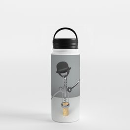 The surreal mr Corkscrew  inviting for party Water Bottle