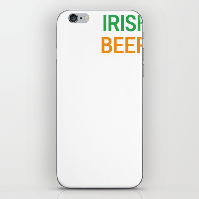 HALF IRISH FULL BEER - IRISH POWER - Irish Designs, Quotes, Sayings - Simple Writing iPhone Skin