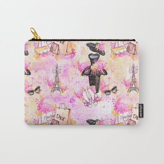 Fashion and Paris #4 Carry-All Pouch