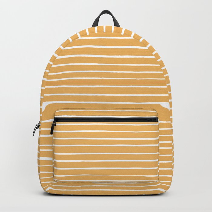 Yellow stripes backpack discount