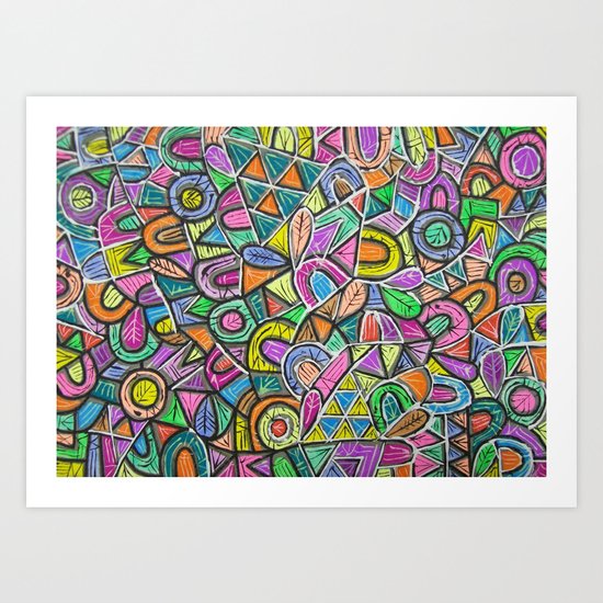 Abstract 88 Art Print