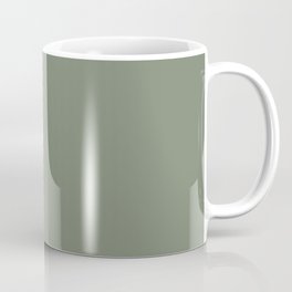 Mellow Earth Green Solid Color Pairs Magnolia Paints Olive Grove JG-09 All One Shade Hue Colour Coffee Mug