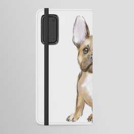 Adorable french bulldog Android Wallet Case