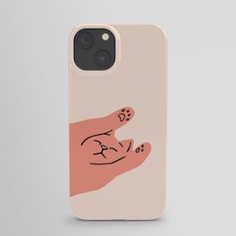 Sleepy Kitty iPhone Case