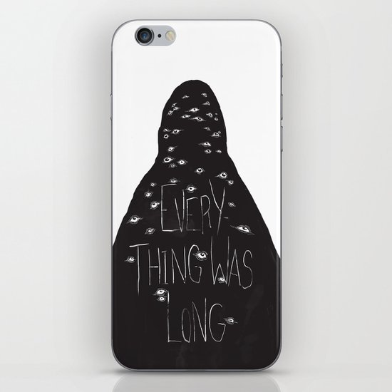 Everything Was Long iPhone & iPod Skin