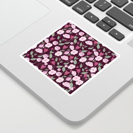 Tulips and Roses Sticker