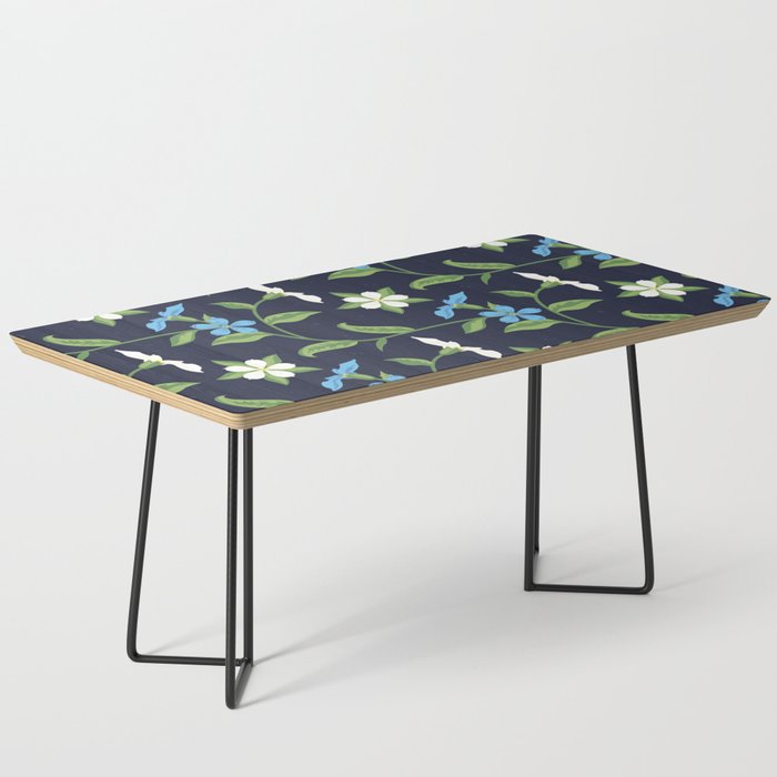 Colorful Spring Blooms Coffee Table