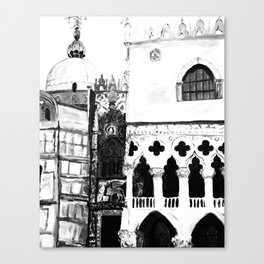Venice San Marco, architecture Canvas Print