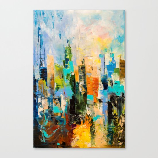 Downtown Canvas Print