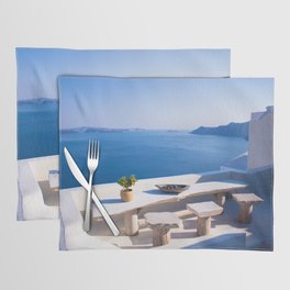 Santorini, Greece, Ocean Views Placemat