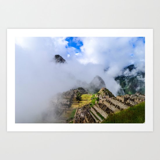 Machu Picchu Art Print