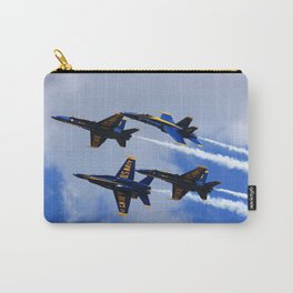 US Navy Blue Angels Carry-All Pouch | Aviation, Airshow, Jets, Usnavy, Digital, Cleveland, Color, Photo, Blueangels, Hi Speed 