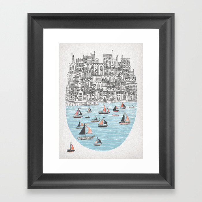 Joppa City of Refuge Framed Art Print