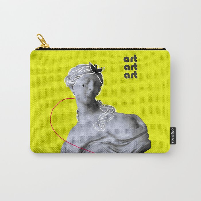 ART |STATUESQUE| Carry-All Pouch