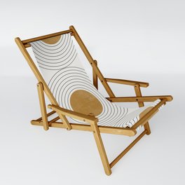 Sunshine Retro Circle Sun Sling Chair