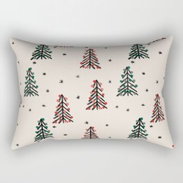 Christmas Tree Pattern II Rectangular Pillow