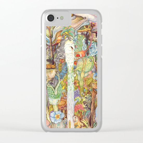 Head nature Clear iPhone Case