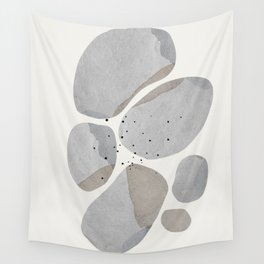 Abstract Desert Stones Wall Tapestry