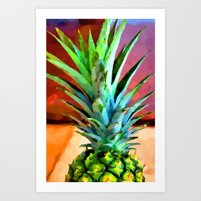 Pineapple 2 Art Print
