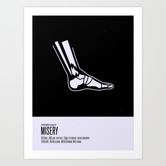 Misery Art Print