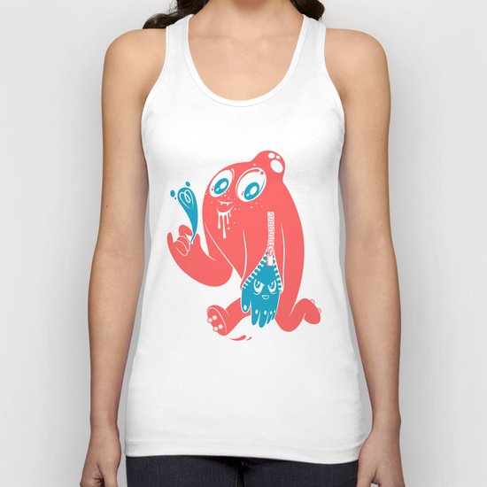 ink stain on my heart Unisex Tank Top