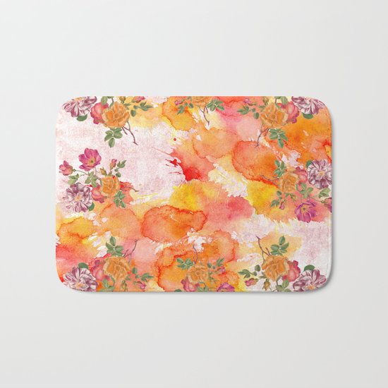 Ring a ring o' roses Bath Mat