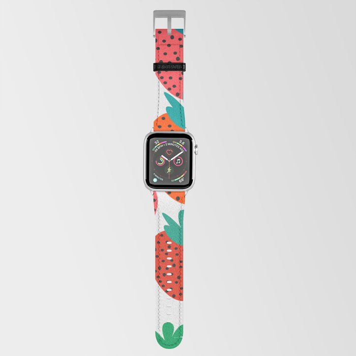 Funny strawberries Apple Watch Band by CocoDes Society6