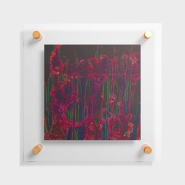 Dark Abstraction  Floating Acrylic Print