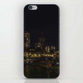 Rotterdam by night Old Harbour iPhone Skin