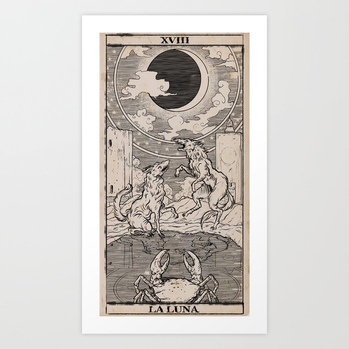 The Moon (XVIII) Art Print
