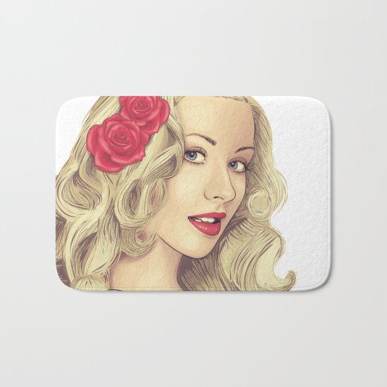 Christina Aguilera Bath Mat