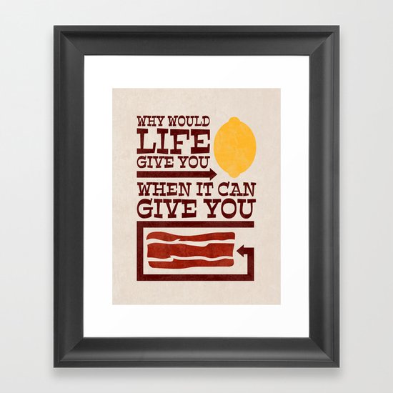 Good Point Framed Art Print