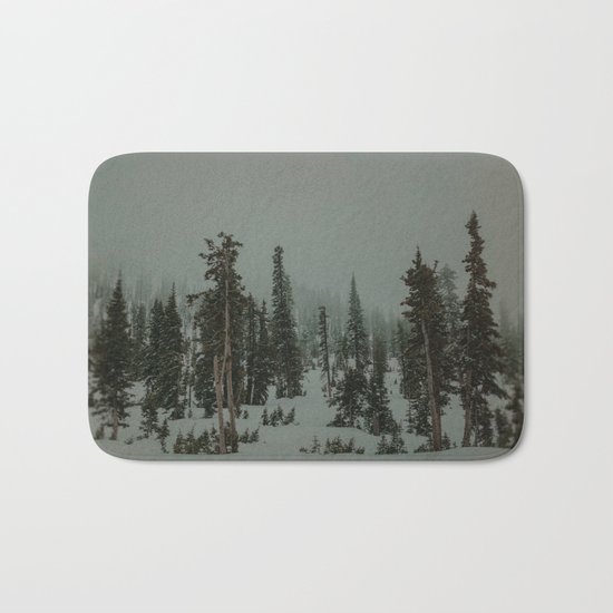 Winter Forest Bath Mat