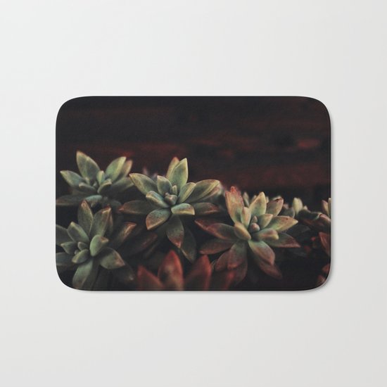succulent cactus Bath Mat