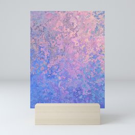 OXIDIZE IN PINK AND BLUE. Mini Art Print