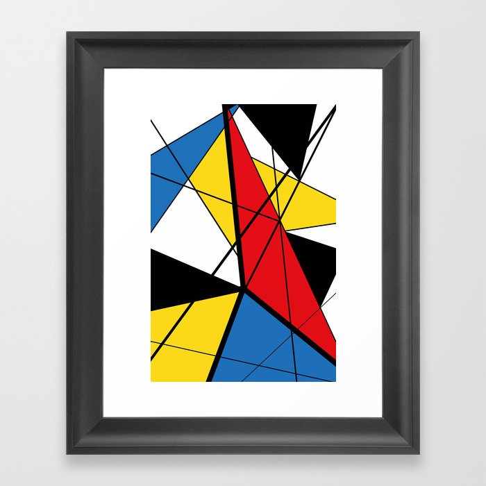 Mondrian Art Framed Art Print