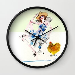 Rooster Wall Clock