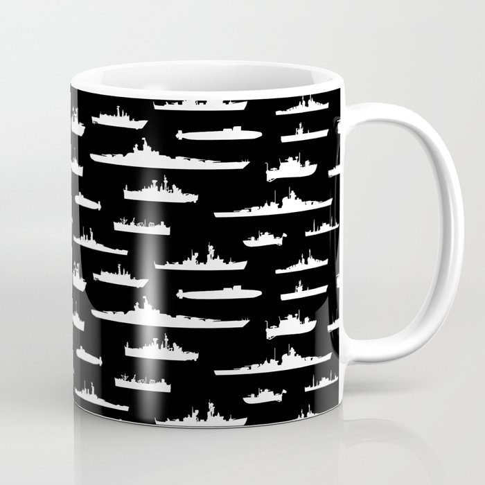 Battleship // Black Coffee Mug